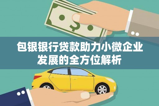 德江包银银行贷款助力小微企业发展的全方位解析 德江包银银行贷款助力小微企业发展的全方位解析