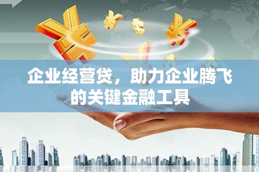 德江企业经营贷，助力企业腾飞的关键金融工具
