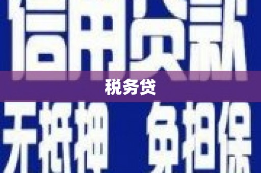 德江税务贷