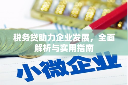 德江税务贷助力企业发展，全面解析与实用指南