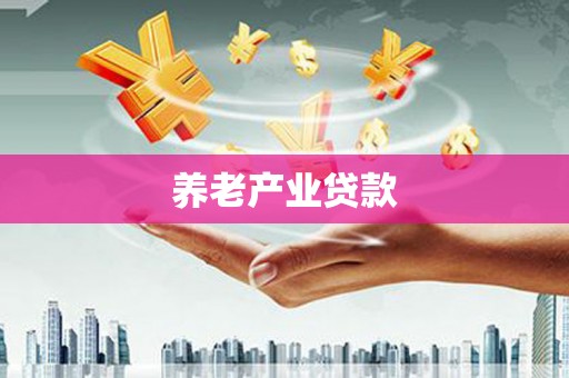 德江养老产业贷款