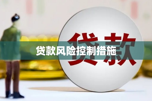 德江贷款风险控制措施